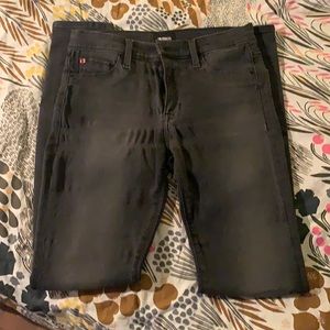 Hudson Nico skinny jeans, mid rise. Washed gray, sz 27.